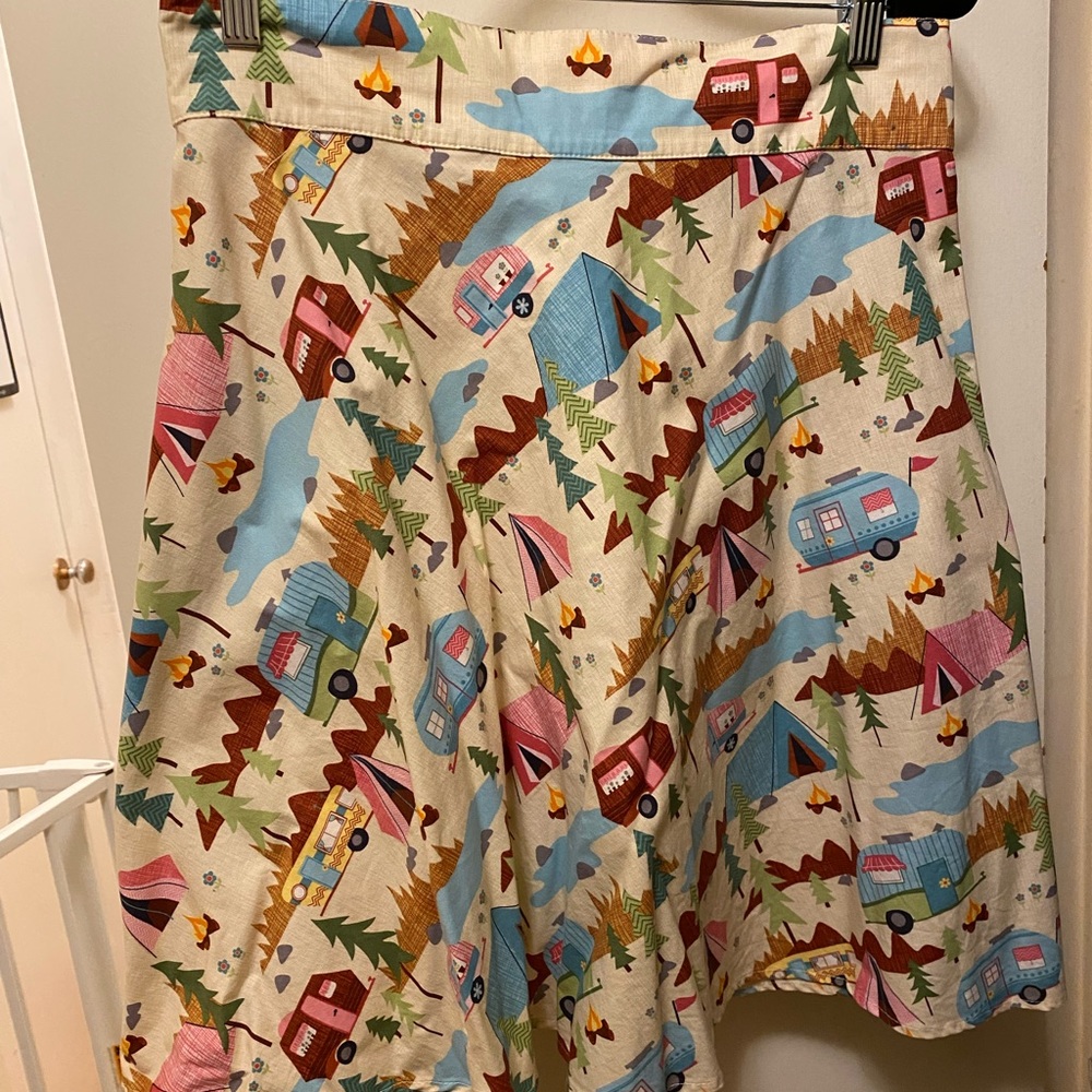 Retrolicious Skirt 3X Camping Tent RV Hiking Woods Mountains FINAL MARKDOWN